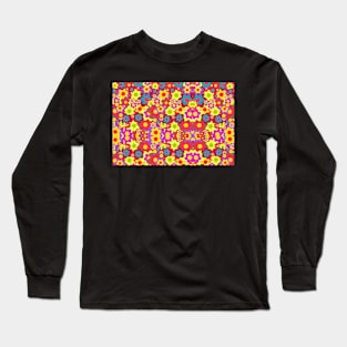 Colorful Flowers Long Sleeve T-Shirt